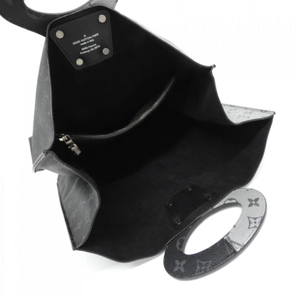 Louis Vuitton Coated Canvas Black Handbags