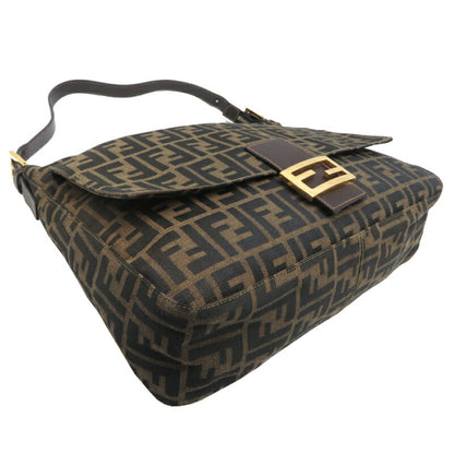 Fendi Canvas Brown Shoulder Bags