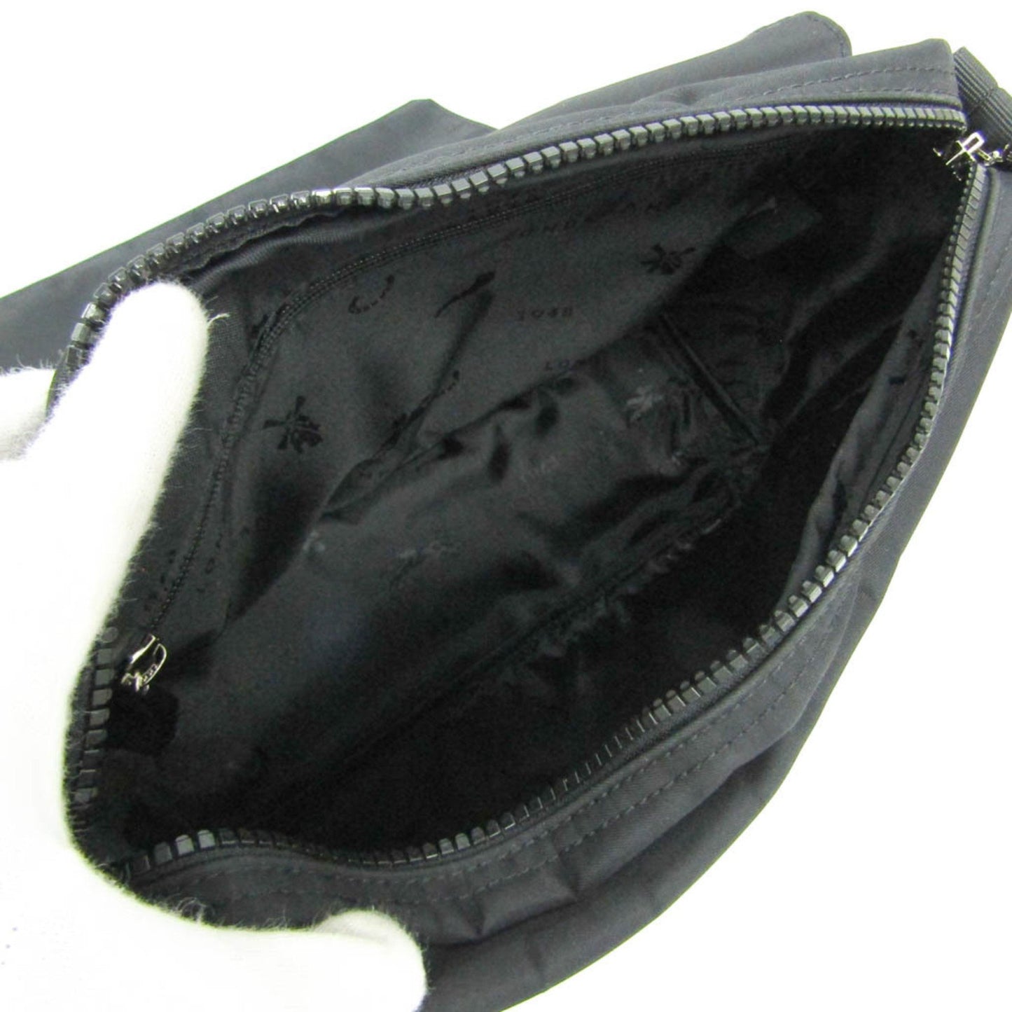 Longchamp Nylon Black Shoulder Bags