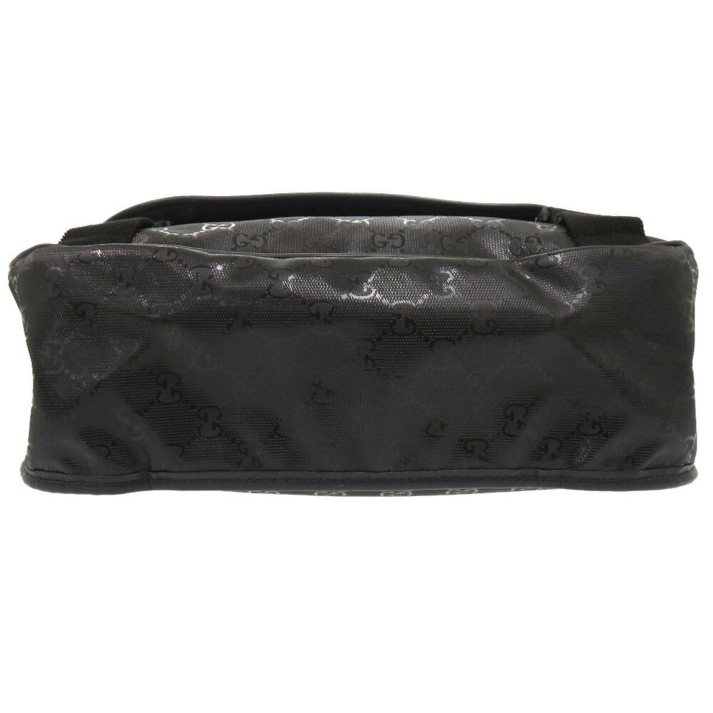 Gucci Coated Canvas Black Shoulder Bags