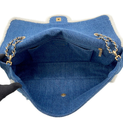 Chanel Denim Blue Shoulder Bags