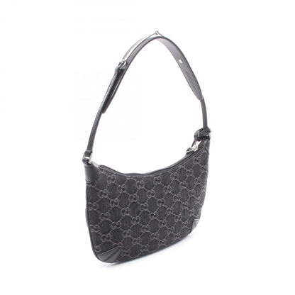 Gucci Denim Black Shoulder Bags