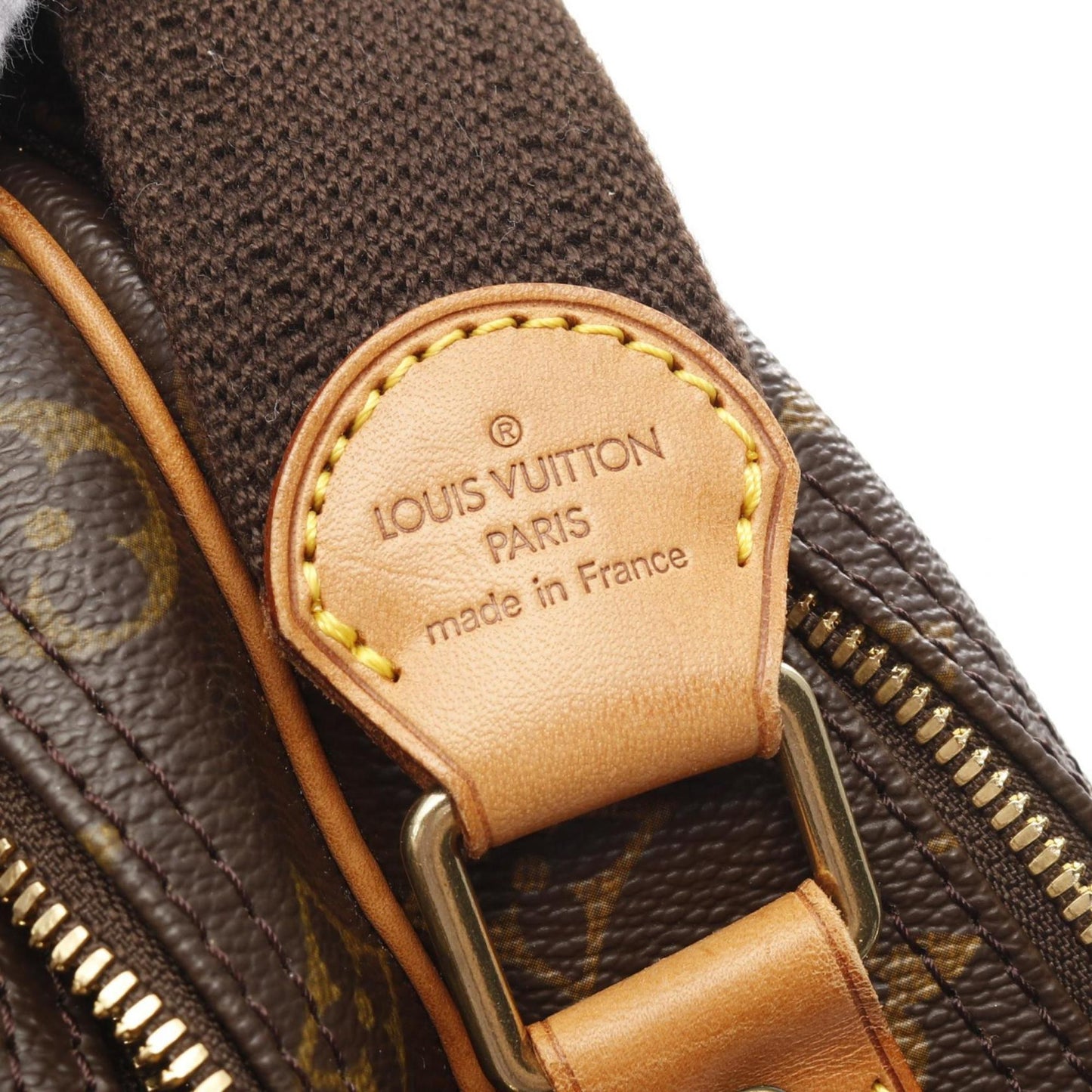 Louis Vuitton Coated Canvas Brown Shoulder Bags