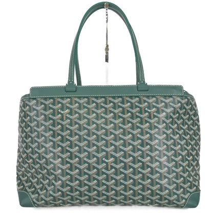 Goyard Coated Canvas Green Tote Bags