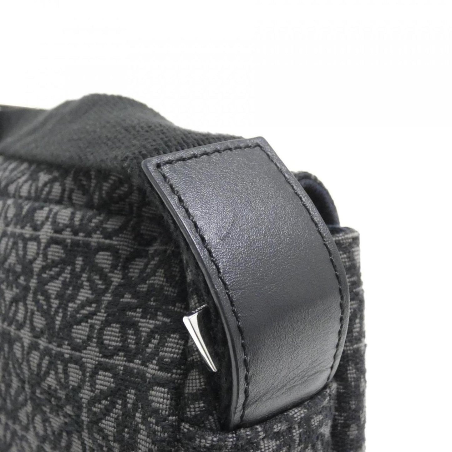 Loewe Canvas Black Shoulder Bags