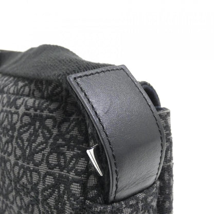 Loewe Canvas Black Shoulder Bags