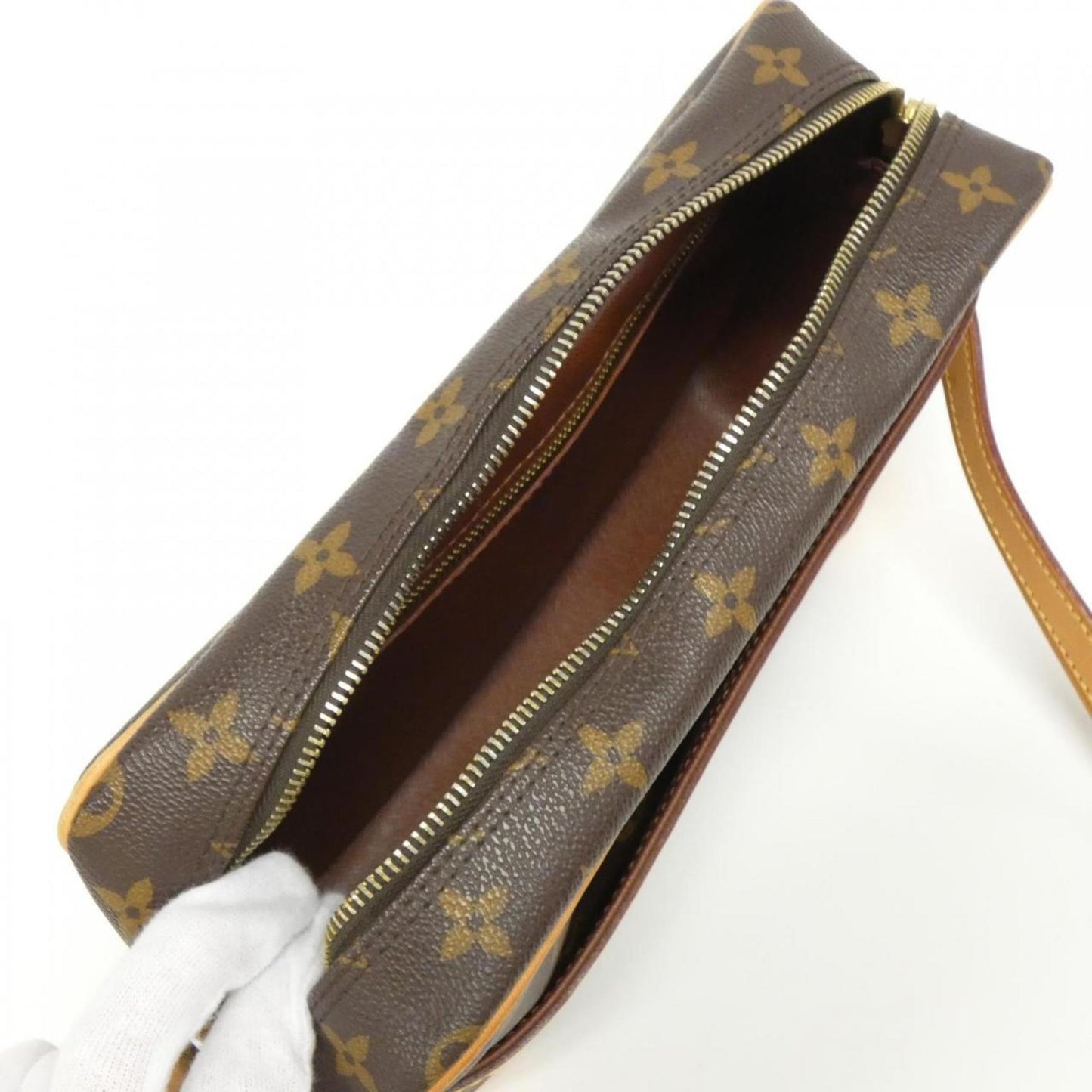 Louis Vuitton Monogram Canvas Brown Shoulder Bags