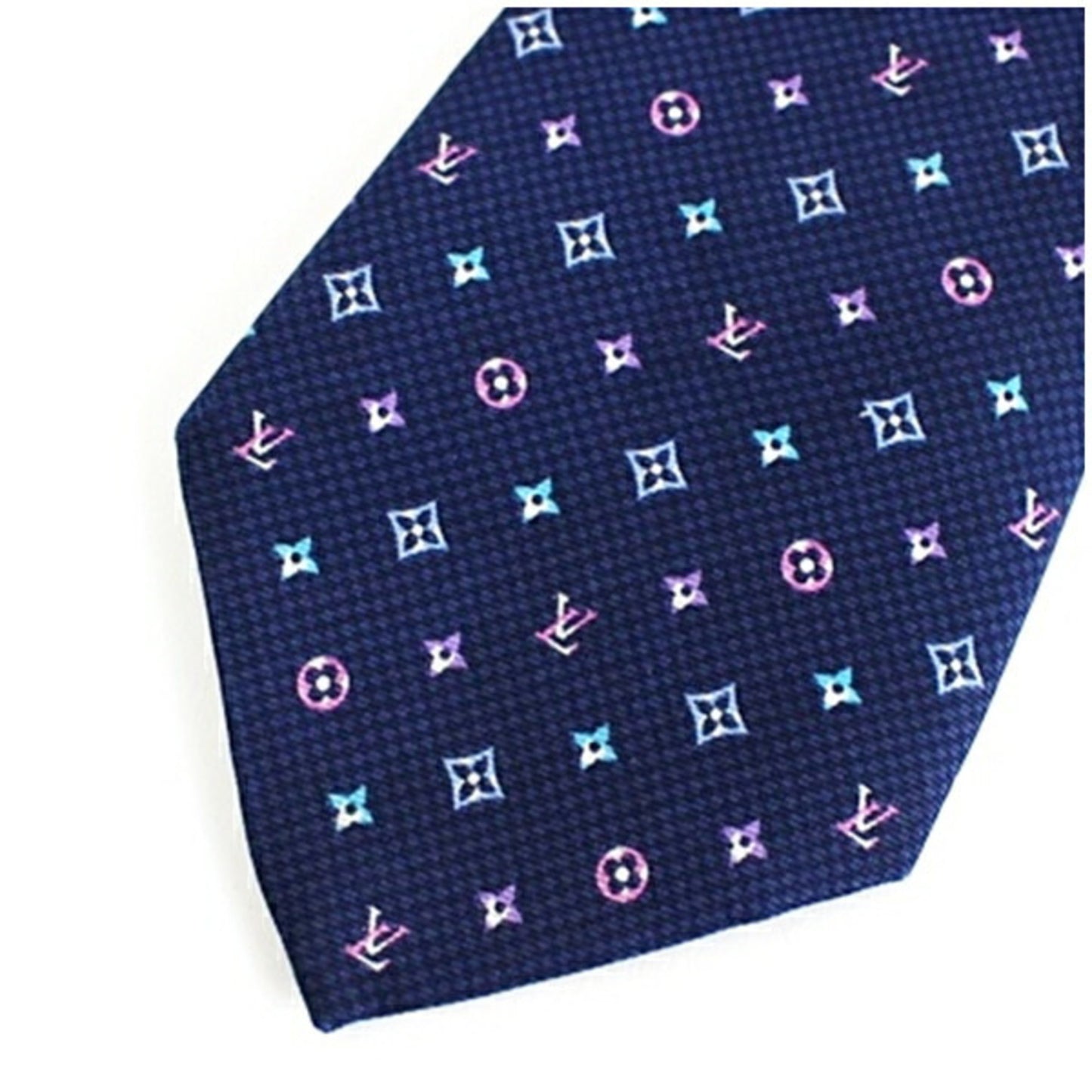 Louis Vuitton Silk Blue Ties