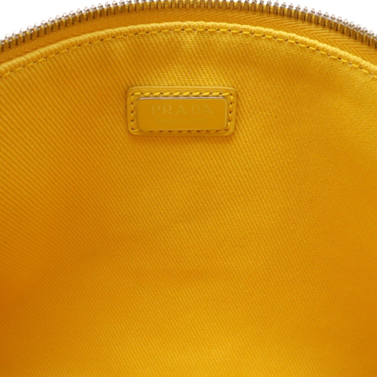 Prada Canvas Yellow Clutch Bags
