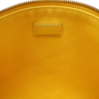 Prada Canvas Yellow Clutch Bags