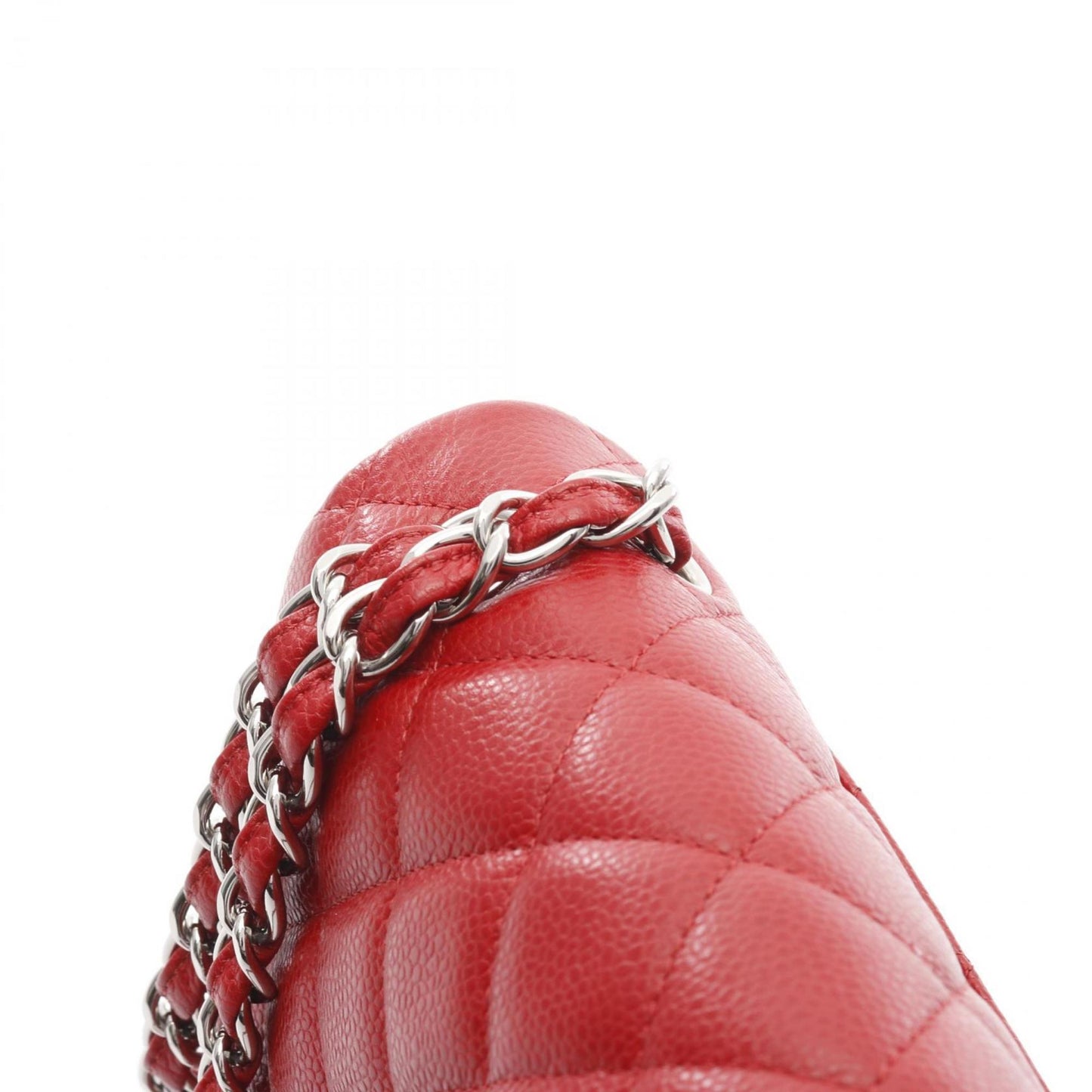 Chanel Calfskin Red Shoulder Bags