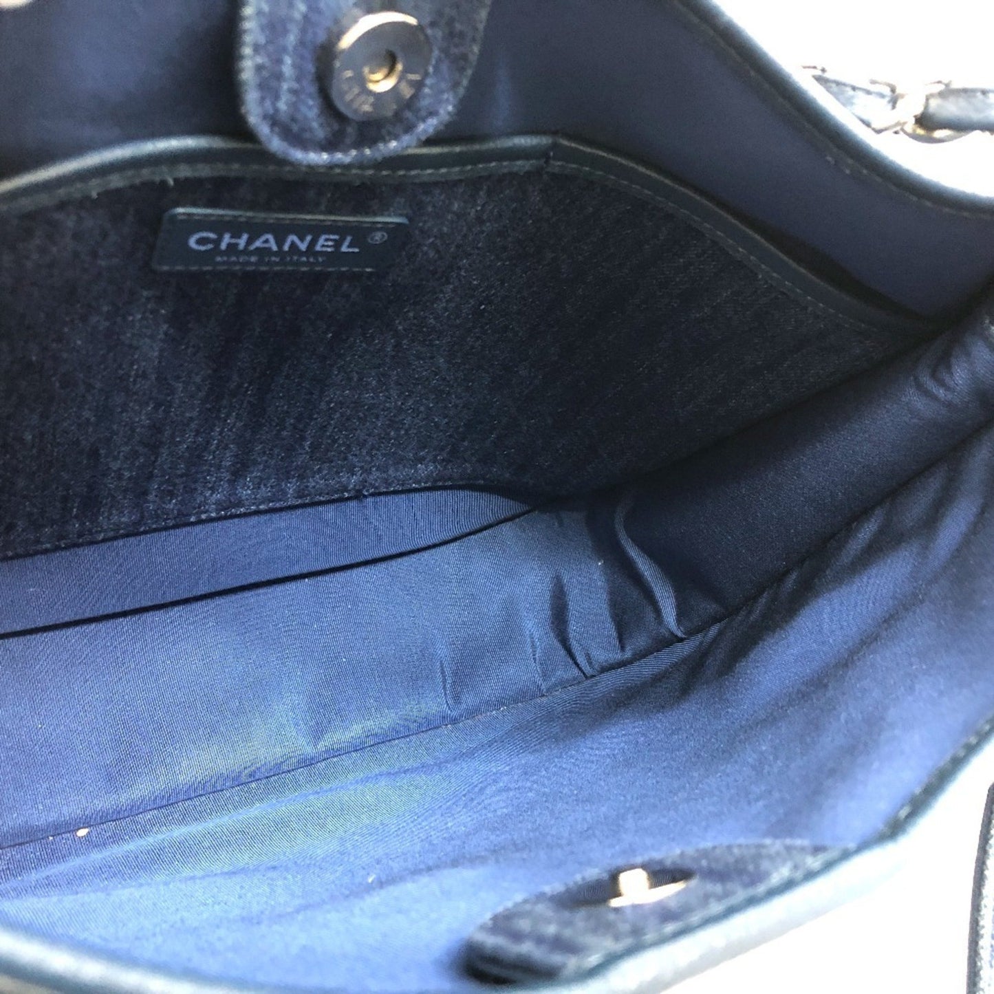 Chanel Denim Blue Shoulder Bags