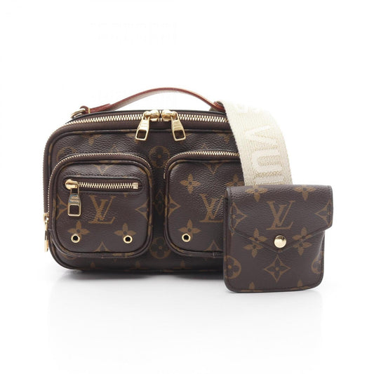 Louis Vuitton Coated Canvas Brown Handbags