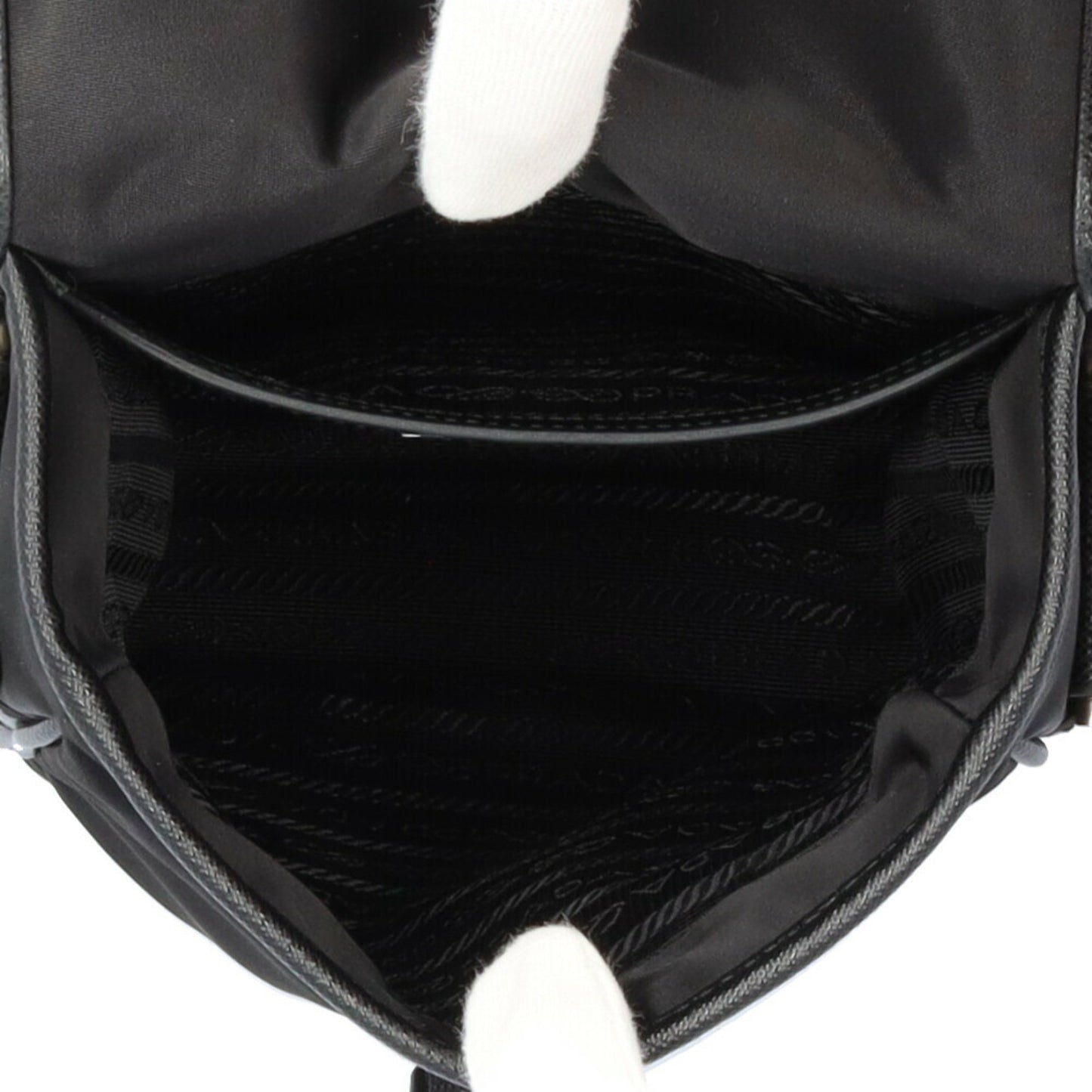 Prada Nylon Black Shoulder Bags