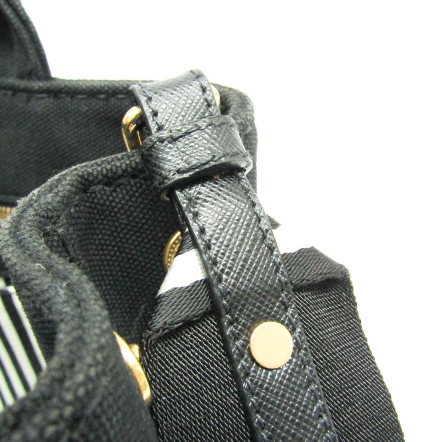 Prada Denim Black Handbags