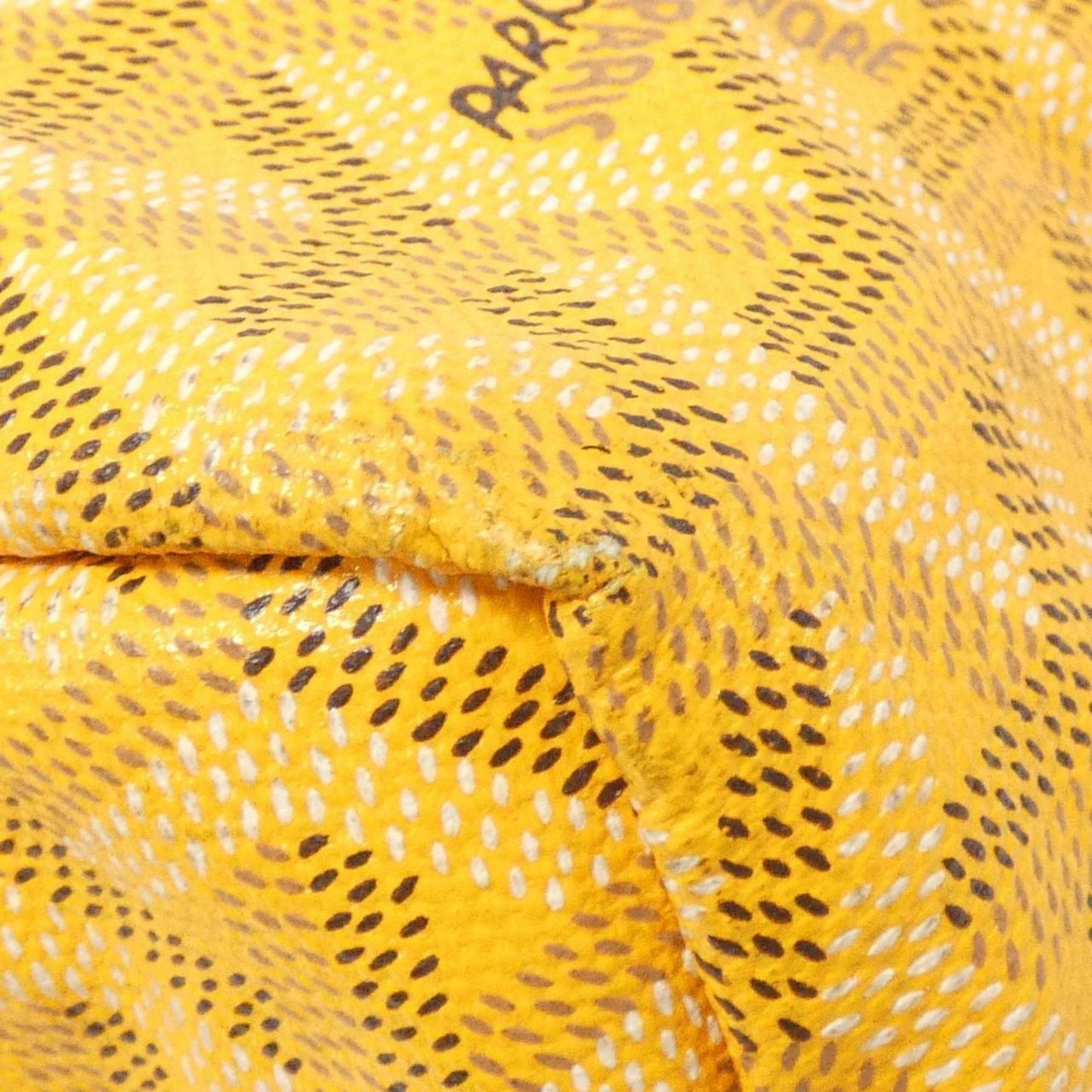 Goyard Coated Canvas Yellow Tote Bags