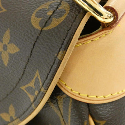 Louis Vuitton Coated Canvas Brown Shoulder Bags