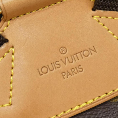 Louis Vuitton Coated Canvas Brown Backpacks