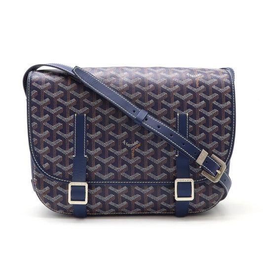 Goyard Coated Canvas Blue Shoulder Bags