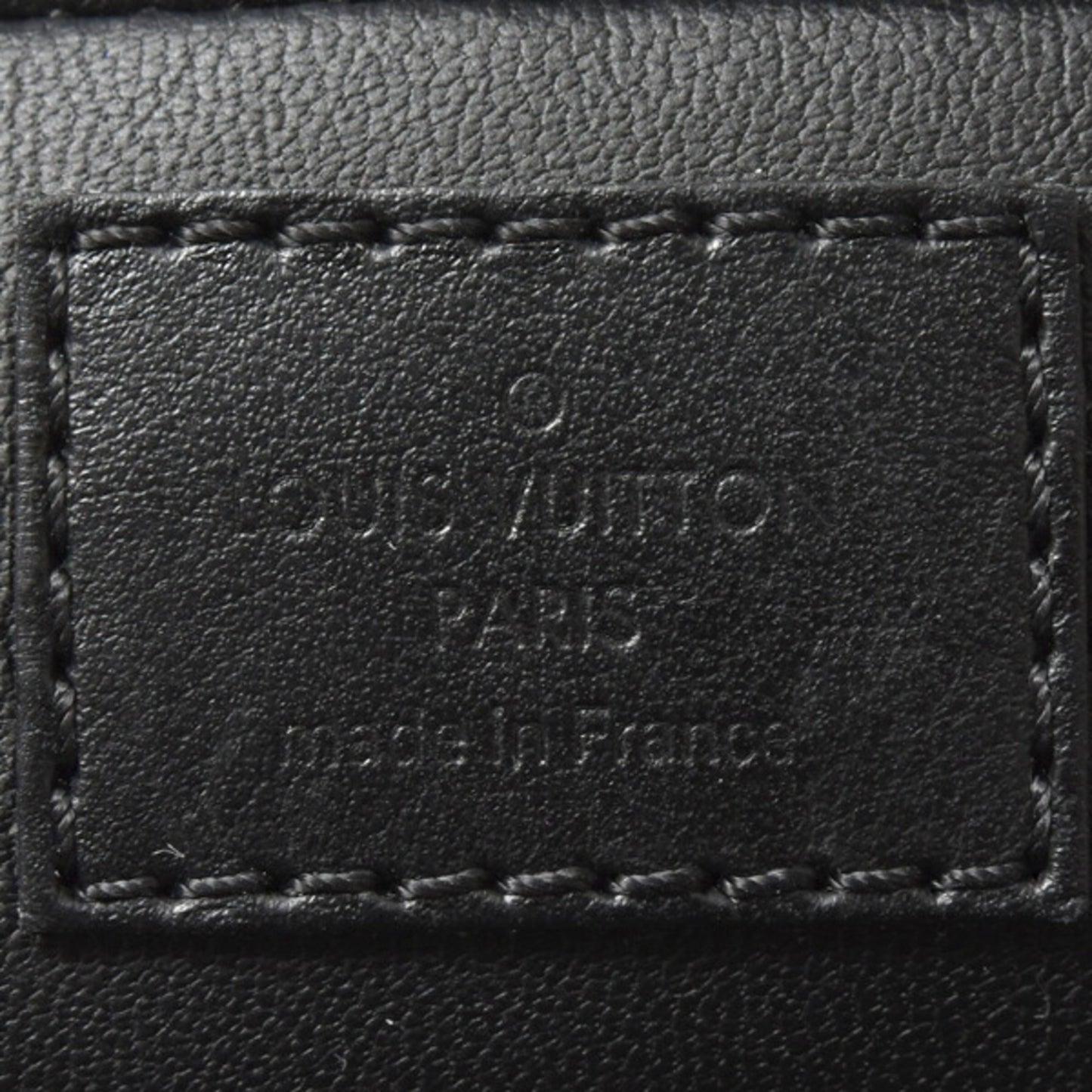 Louis Vuitton Monogram Canvas Black Clutch Bags