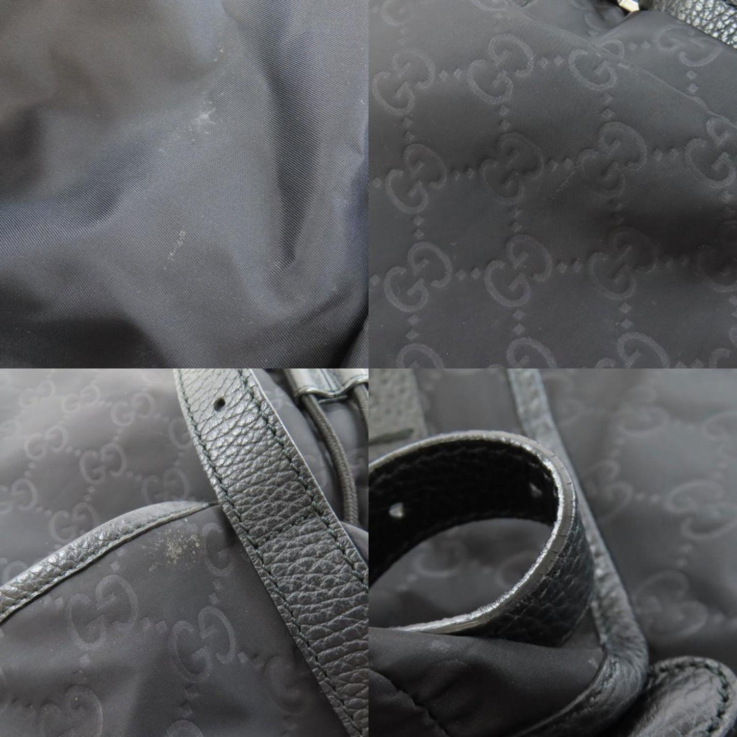 Gucci Nylon Black Backpacks