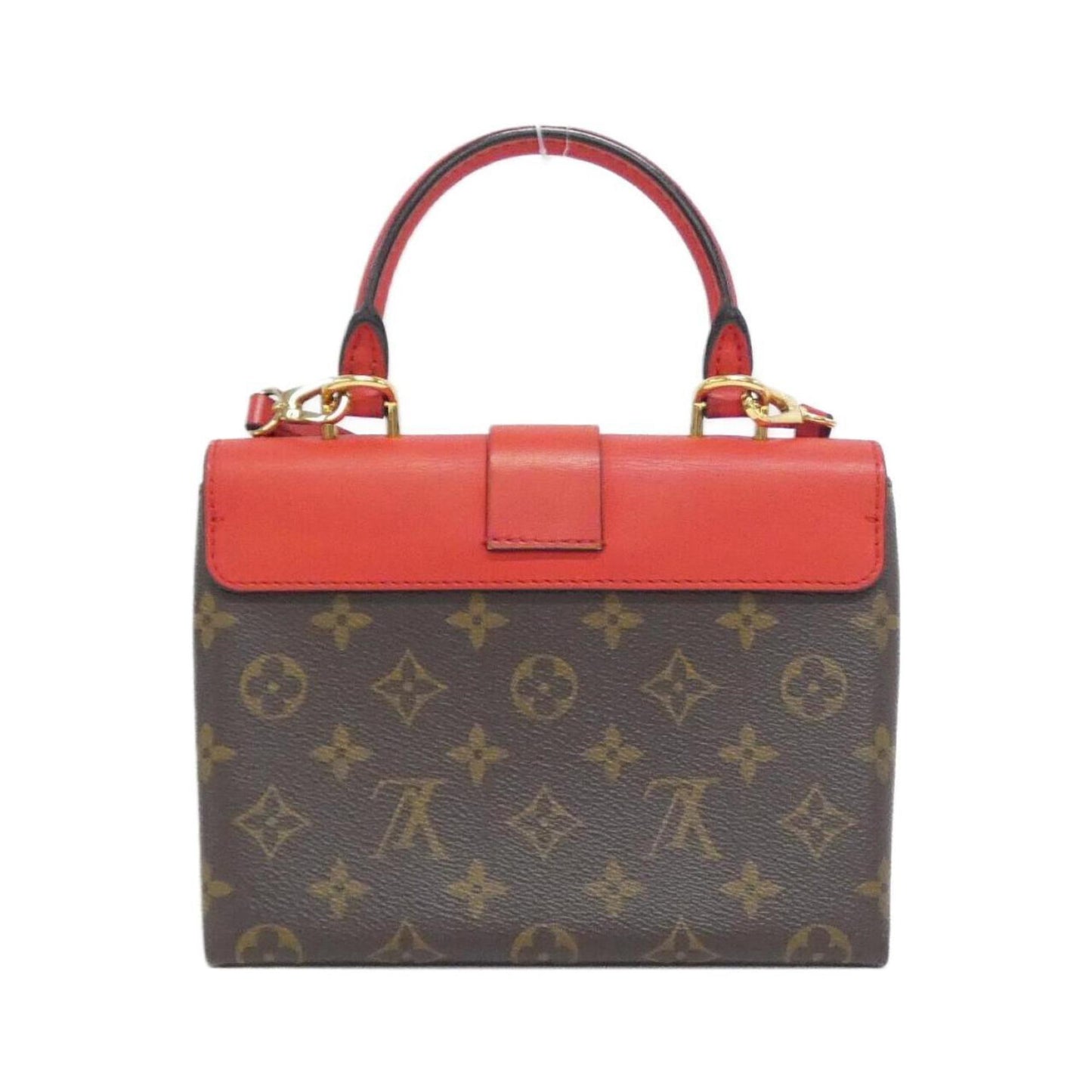 Louis Vuitton Coated Canvas Red Handbags