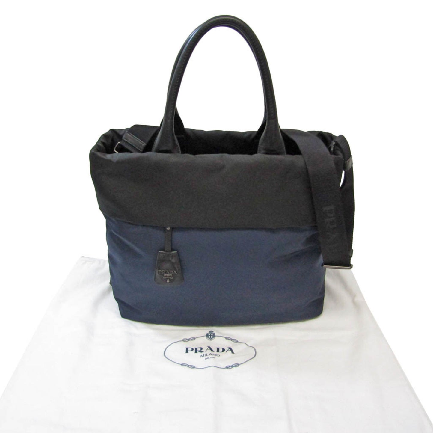 Prada Nylon Black Handbags
