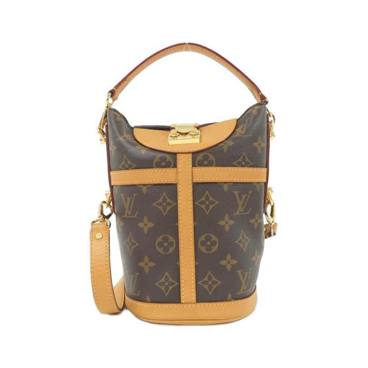 Louis Vuitton Coated Canvas Brown Handbags