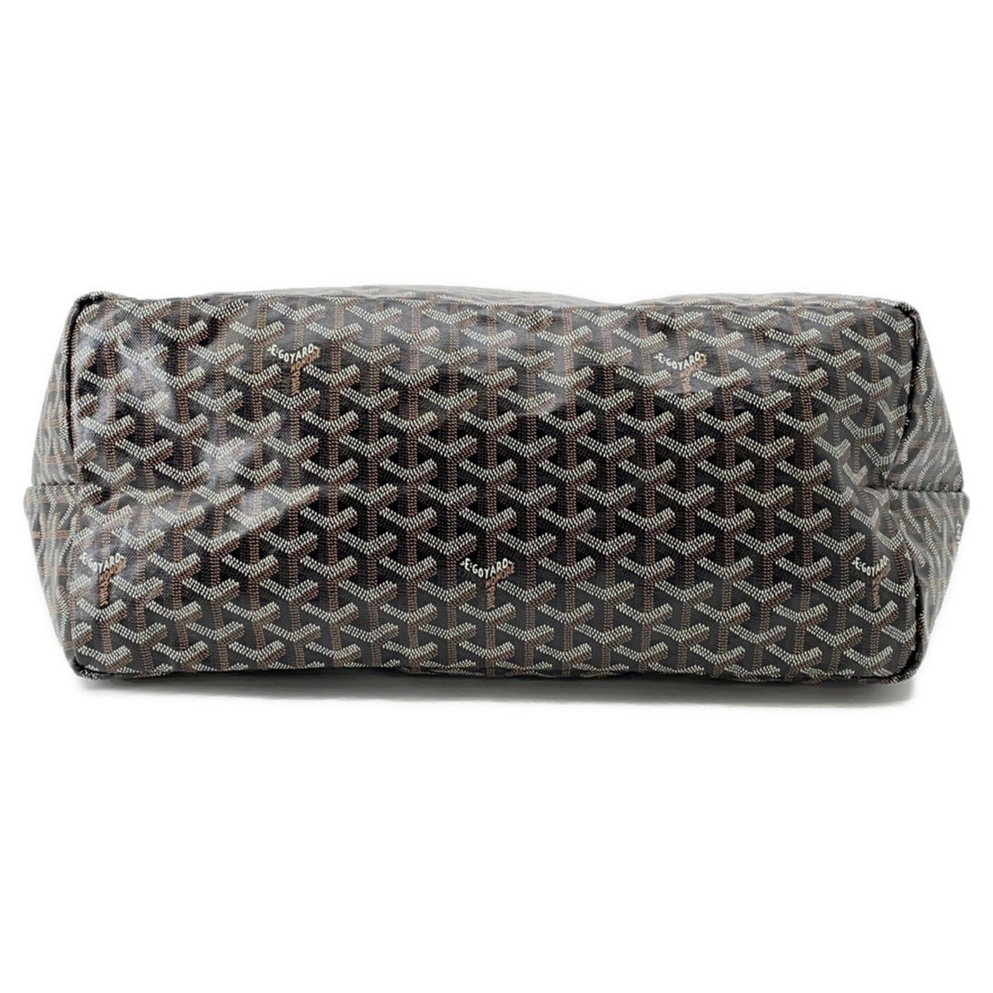 Goyard Pvc Black Tote Bags