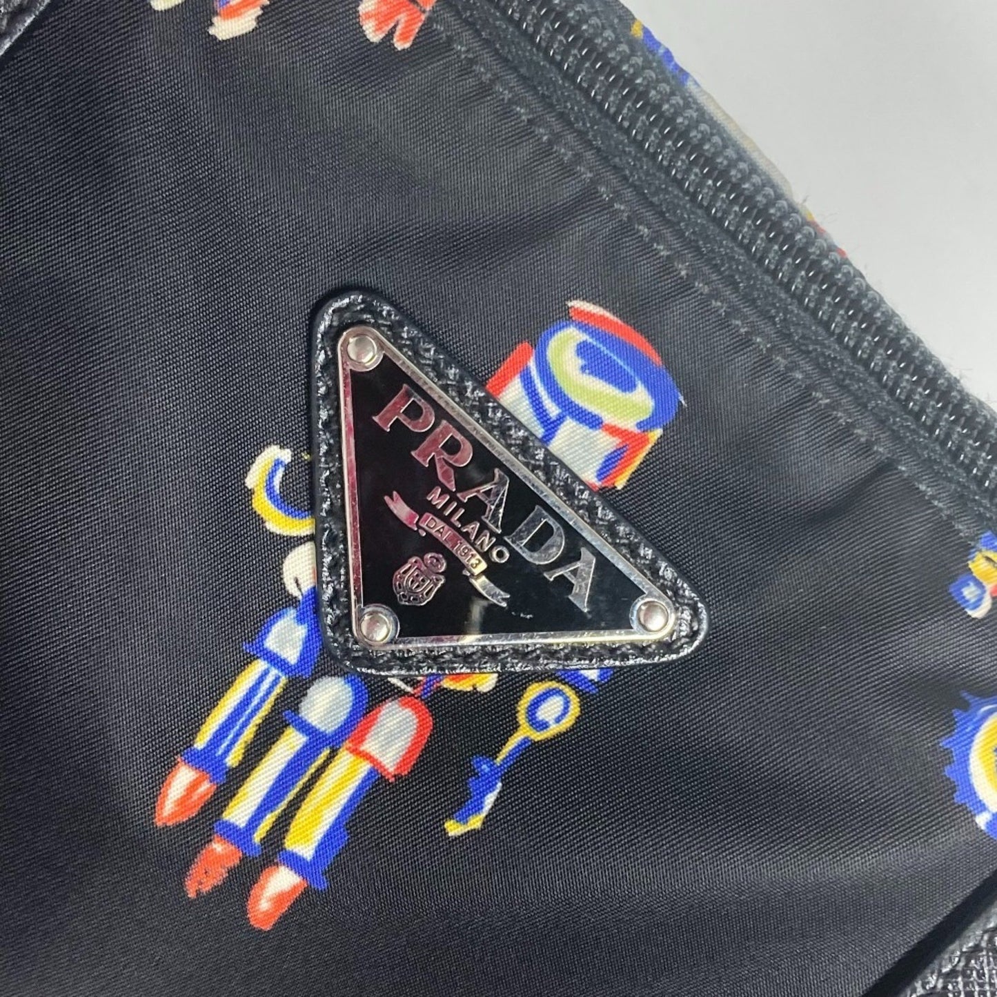 Prada Nylon Black Shoulder Bags