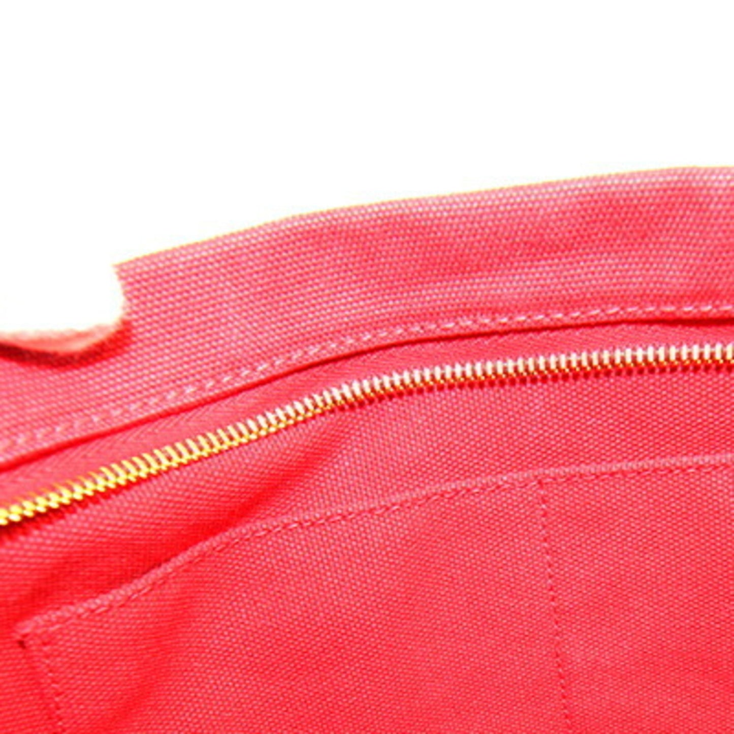Prada Canvas Red Clutch Bags