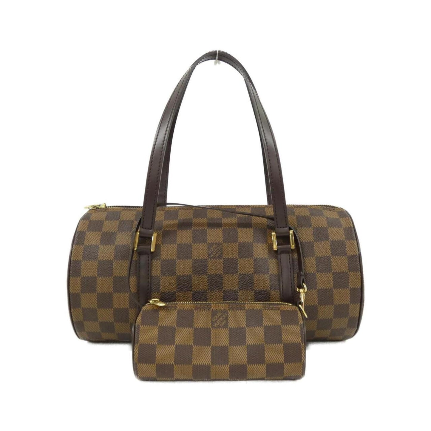 Louis Vuitton Coated Canvas Brown Handbags