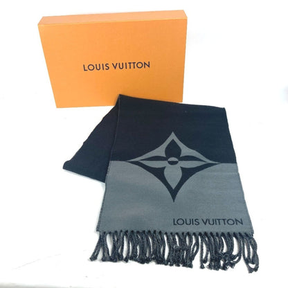 Louis Vuitton Wool Black Scarves