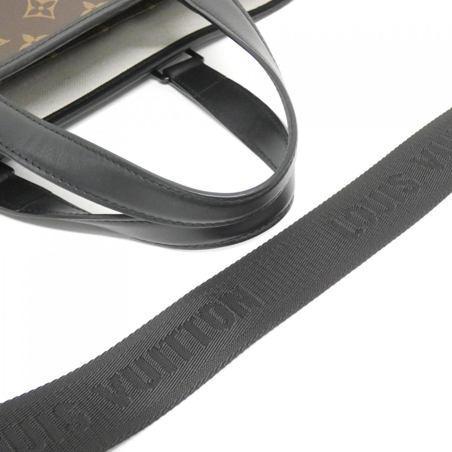 Louis Vuitton Coated Canvas Brown Handbags
