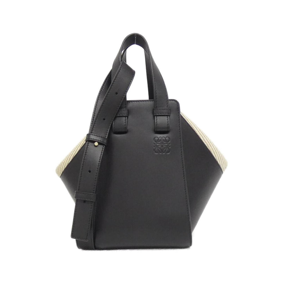 Loewe Canvas Black Shoulder Bags