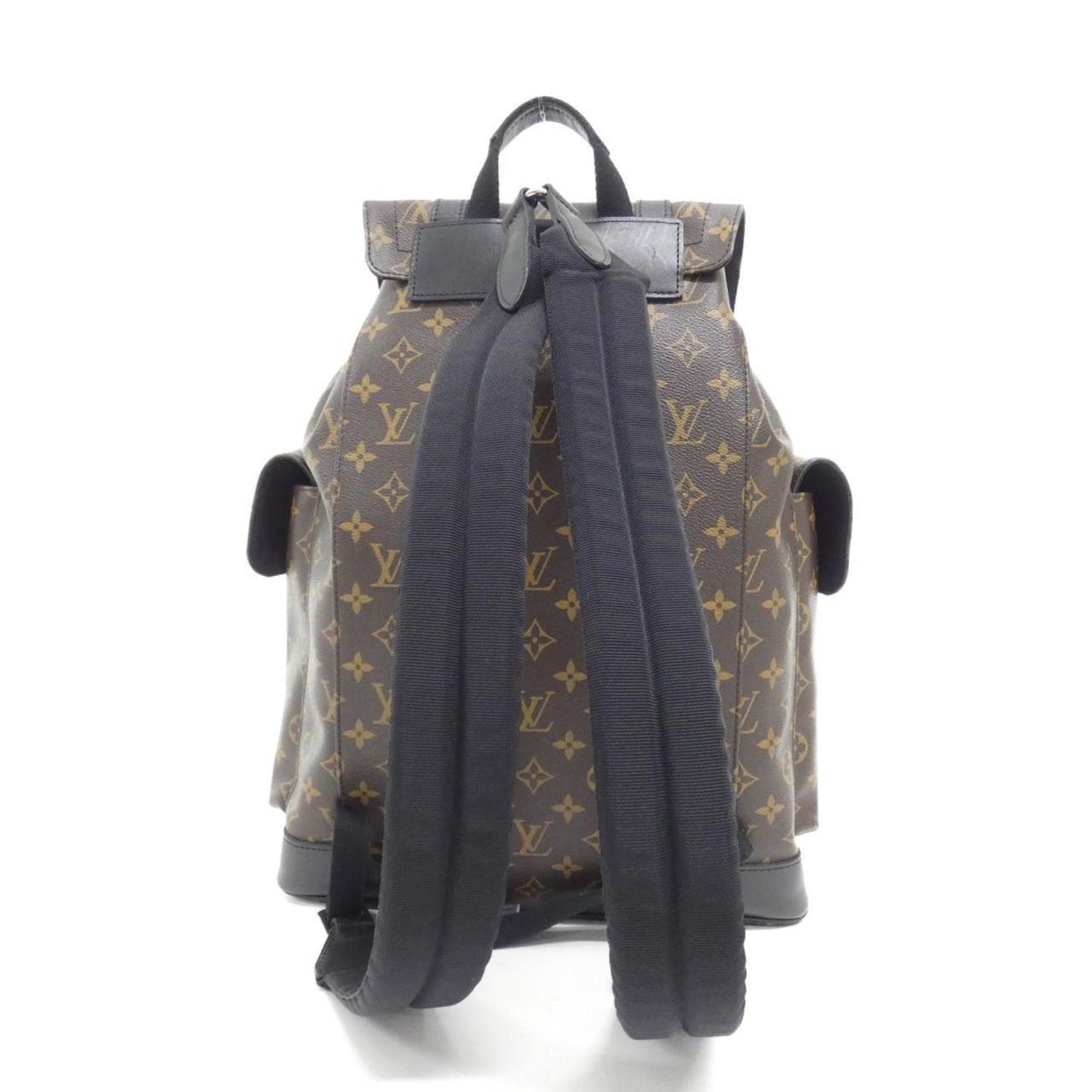 Louis Vuitton Coated Canvas Brown Backpacks