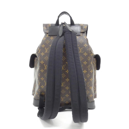 Louis Vuitton Coated Canvas Brown Backpacks