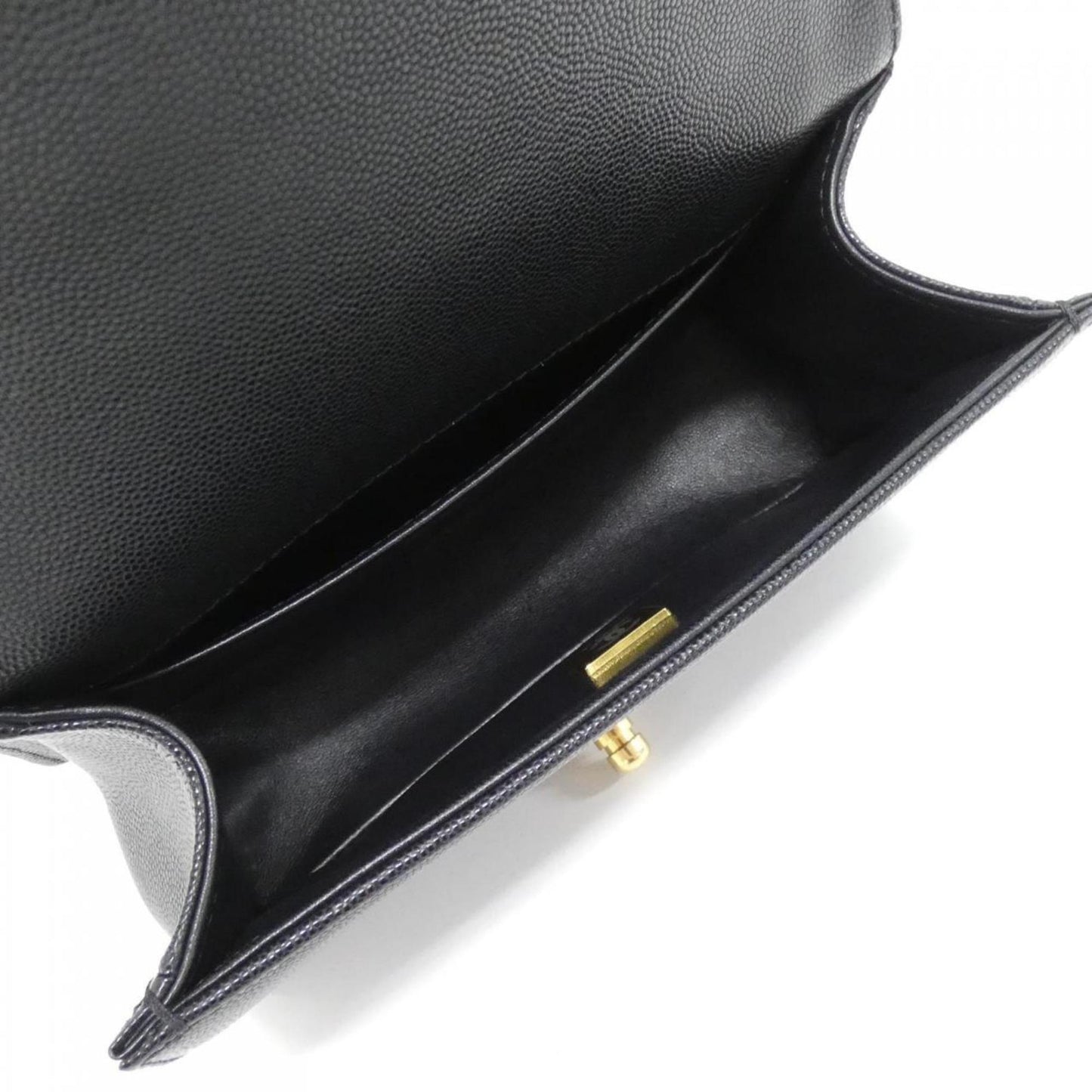 Chanel Calfskin Black Shoulder Bags