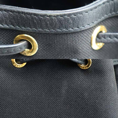 Prada Canvas Black Shoulder Bags