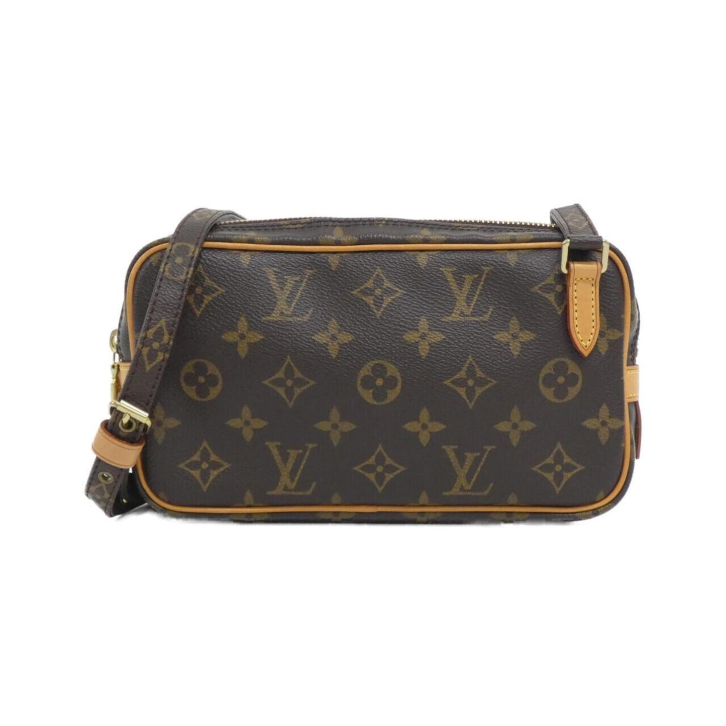 Louis Vuitton Coated Canvas Brown Shoulder Bags