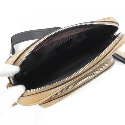 Fendi Coated Canvas Brown Shoulder Bags