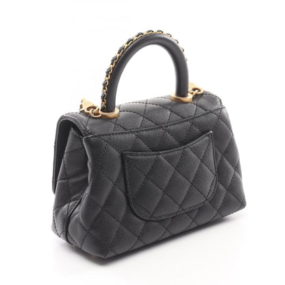 Chanel Calfskin Black Handbags