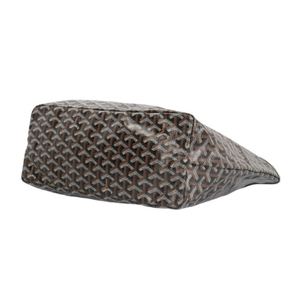 Goyard Pvc Black Tote Bags