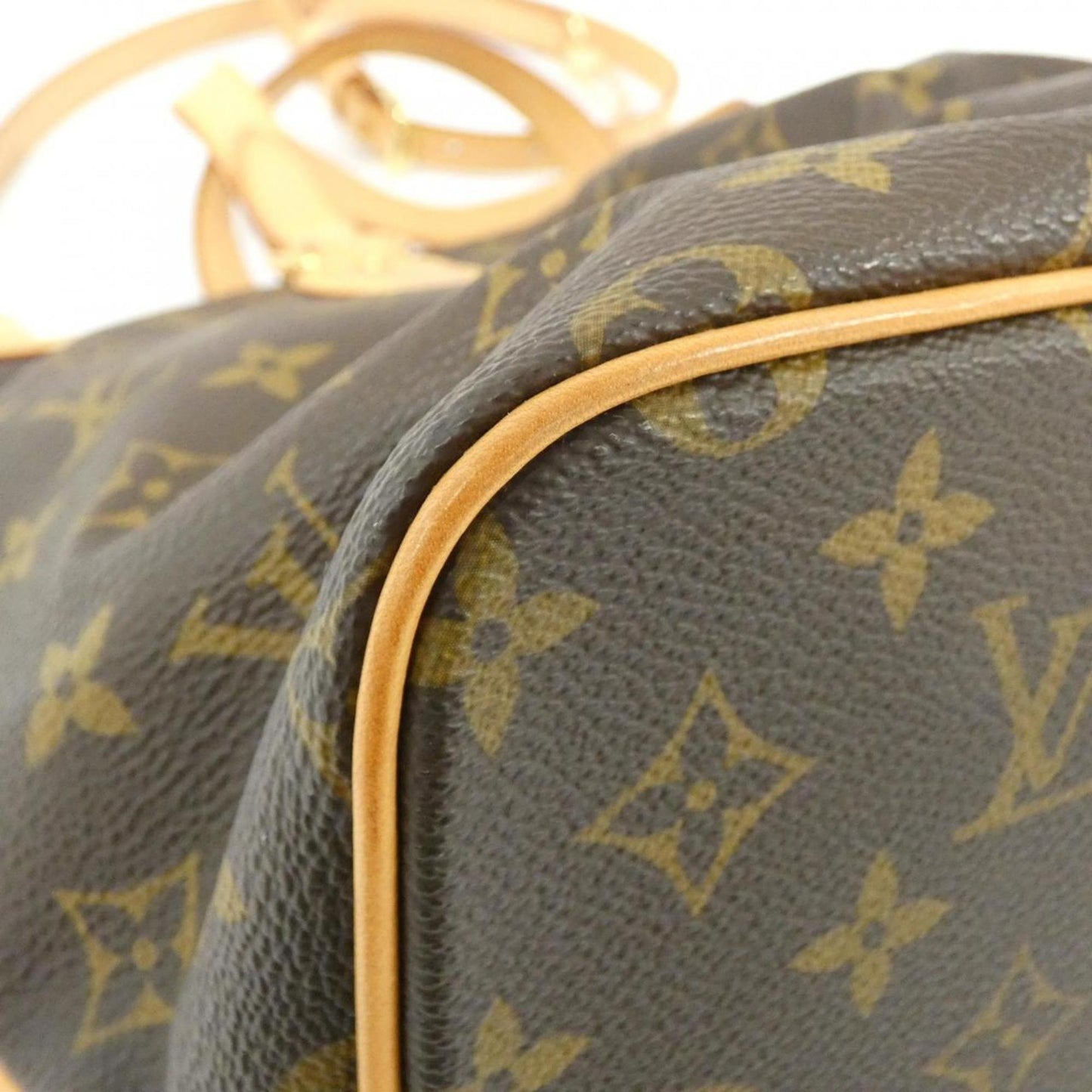 Louis Vuitton Coated Canvas Brown Handbags