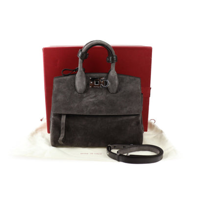Salvatore Ferragamo Other Leather Gray Handbags