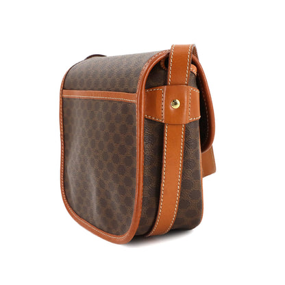 Celine Pvc Brown Shoulder Bags