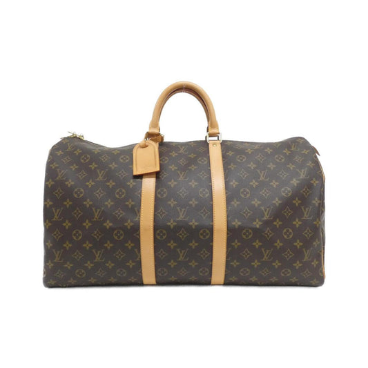 Louis Vuitton Coated Canvas Brown Travel Bags