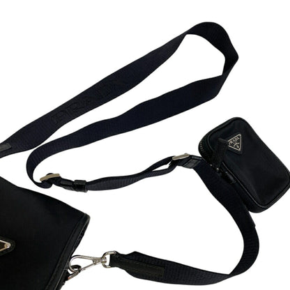 Prada Nylon Black Shoulder Bags