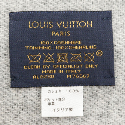 Louis Vuitton Cashmere Black Scarves