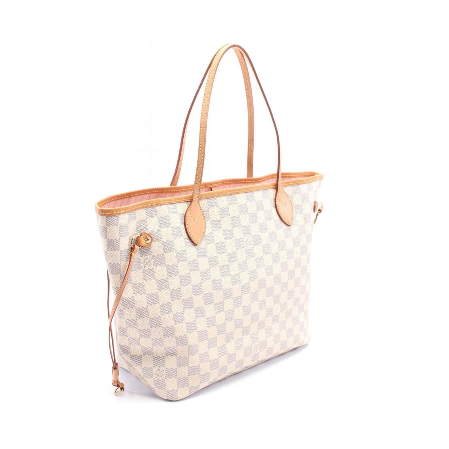 Louis Vuitton Coated Canvas White Tote Bags